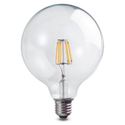LED-Lampe DECO LED TECNO VINTAGE TRANSPARENT E27 7W 806lm 2700K 320° Ø125