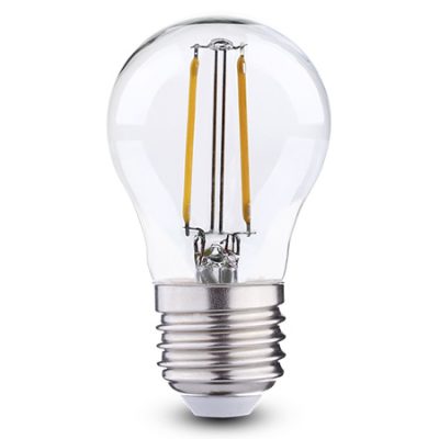 LED-Lampe DECO LED TECNO VINTAGE TRANSPARENT E27 4W 470lm 2700K 320° Ø45