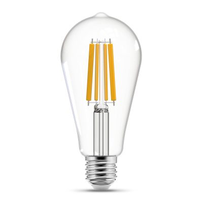 DECO LED TECNO VINTAGE ST64 - 12W, 2700K, 1521lm, 220-240V, E27