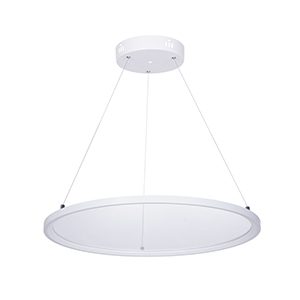 LED-Panel SLIMFLUX RUNDEN PLUS 40W 4000lm 4000K Ra80 IP20 Offene Kabelenden