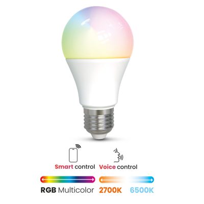 LED-Lampe DURASMART E27 9W 806lm 27006500K 200°