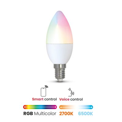 LED-Lampe DURASMART E14 5W 470lm 27006500K 200°