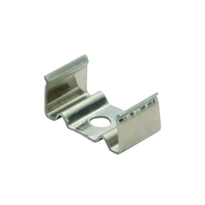 LED Profil P02B, Befestigungsclips, 6 StÃ¼ck, Metall