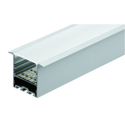 Aluprofil EINBAUPROFILE: P08D 2m 62mm 50mm