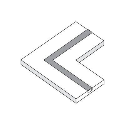 Aluprofil GIPSKARTONPLATTEN MIT PROFIL : P090 23mm 13mm