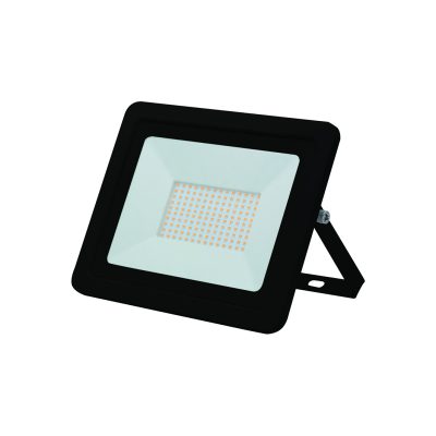 LED-Strahler PANTH ST 100W 8000lm 4000K 120° Kabelenden IP65 Schwarz