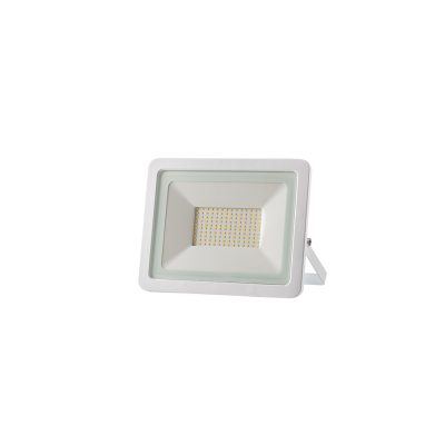 LED-Strahler PANTH ST 100W 8000lm 4000K 120° Kabelenden IP65 Weiß
