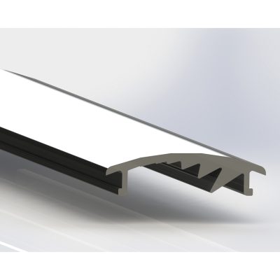 LED Profil Universal, Abdeckung Asymmetrisch