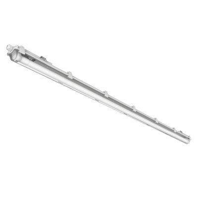 LED-Feuchtraumleuchte DAMP PROOF IP65 KOMPLETT MIT 1 LED RÖHRE 20W 1830lm 6000K 1.6m