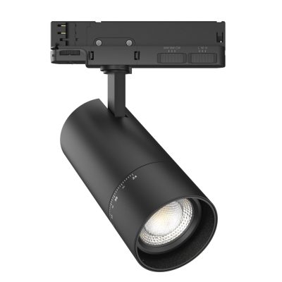 Stromschienenstrahler ALL IN ONE TRACK LIGHT 10W 90013001800lm 270030004000K 2460° Eurostandard IP20 Schwarz