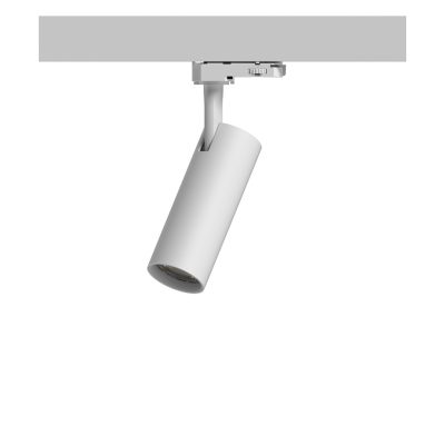 DURA BEAM 3 Phasen Strahler - 12W, 3000K, 920lm, 15°, Ra90, ø50mm, 220-240V, weiss