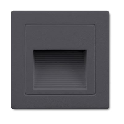 LED-Strahler WEGBELEUCHTUNG ZOE 3W 3000K Grau
