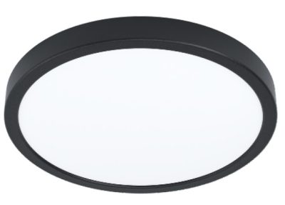 EGLO FUEVA 5 AUFBAULEUCHTE Ø285 SCHWARZ 20,5W-2400LM/3000K - DIMMBAR