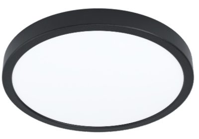 EGLO FUEVA 5 AUFBAULEUCHTE Ø285 SCHWARZ 20,5W-2400LM/3000K - IP44