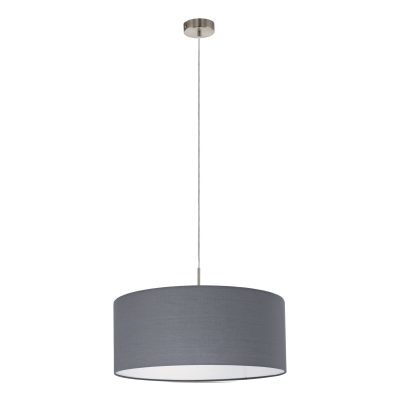 Eglo PASTERI Hängeleuchte Nickel-Matt. 1-flammig