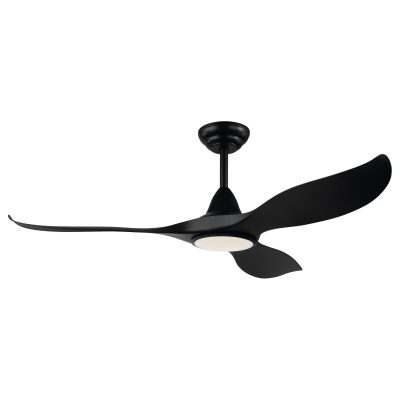 Eglo CIRALI 52 Deckenventilator LED Schwarz. 1-flammig. Fernbedienung