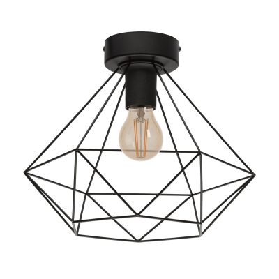 EGLO TARBES Deckenleuchte Schwarz. 1-flammig