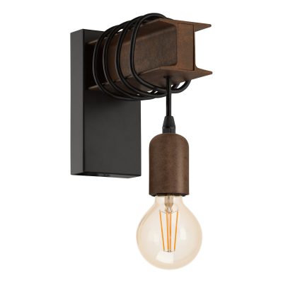 EGLO WL/1 E27 BRAUN-ANTIK/SCHWARZ TOWNSHEND 4
