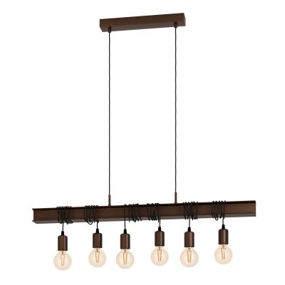 EGLO HL/6 E27 BRAUN-ANTIK  TOWNSHEND 4