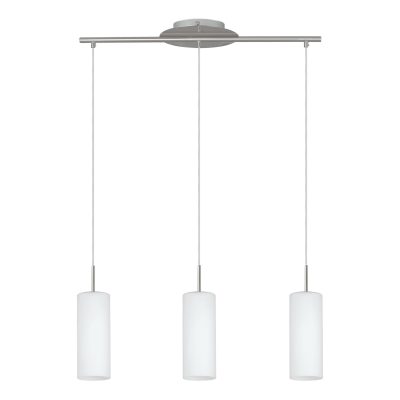 Eglo TROY 3 Pendelleuchte Nickel-Matt