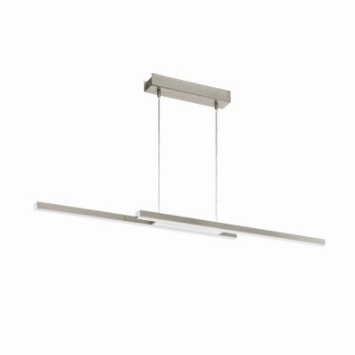 Eglo Leuchten FRAIOLI-Z Hängeleuchte LED Nickel-Matt. 2-flammig. Farbwechsler