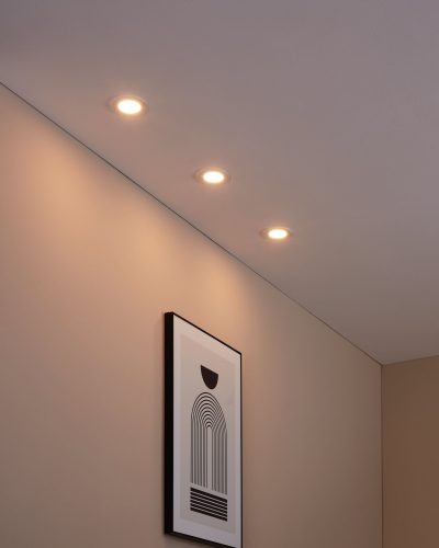 Eglo Leuchten FUEVA-Z Einbauleuchte 3er Set LED Weiß. 3-flammig