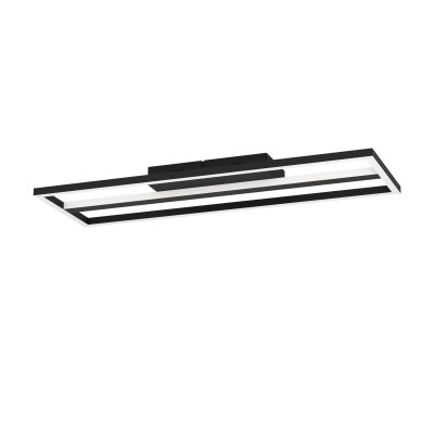 Eglo CALAGRANO-Z Deckenleuchte LED Schwarz. 1-flammig. Farbwechsler