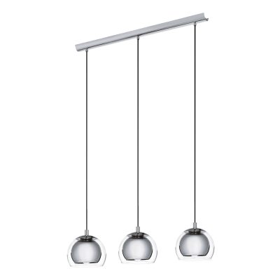 Eglo ROCAMAR Pendelleuchte Chrom. 3-flammig