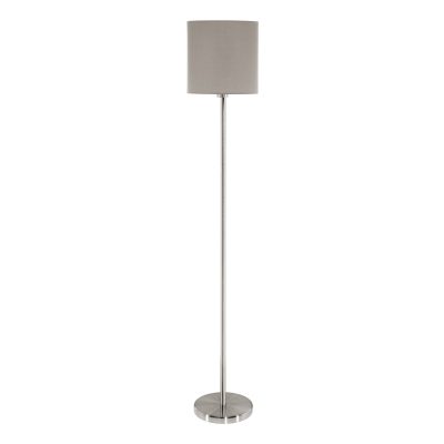Eglo PASTERI Stehleuchte Nickel-Matt. 1-flammig