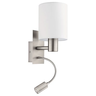 EGLO WL M.LED NICKEL-M/WEISS PASTERI