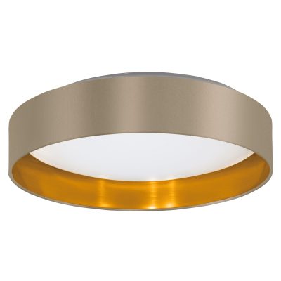 EGLO LED-DL Ø380 TAUPE/GOLD MASERLO 2