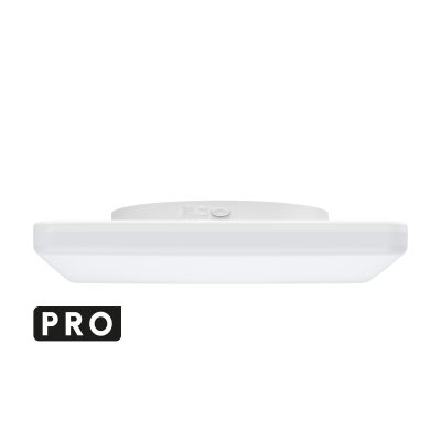 PUSH-Turn PRO LED-Deckenleuchte - 310x310mm, 20W, 2700-4000K, IP54, Weiss