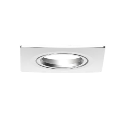 LED Downlight EXMO Einbaurahmen Quadratisch Schwenkbar - Chrom