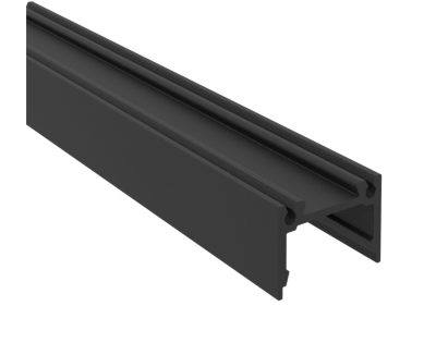 LED Alu Profil LEDLINE20 | LOW | Serie.  Schwarz . 2m