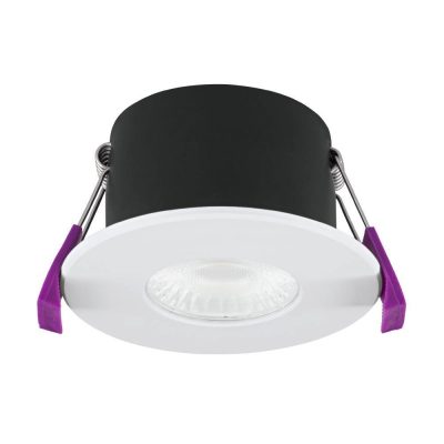 LED Einbauspot / Downlight / Einbaustrahler, 5W, 8W, CCT (2700K - 6000K), IP65, Dimmbar, Ø87mm, Bohrung: Ø68 - Ø70mm
