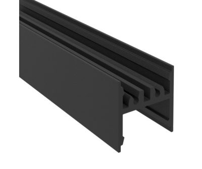 LED Alu Profil LEDLINE 20 | H | Serie.  Schwarz . 2m