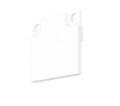 LED Alu Profil LEDLINE20 | STANDARD | Endkappe 10x20x20mm. Weiss