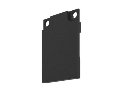 LED Alu Profil LEDLINE20 | STANDARD | Endkappe 10x20x29mm. Schwarz