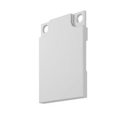 LED Alu Profil LEDLINE20 | STANDARD | Endkappe 10x20x29mm. Silber