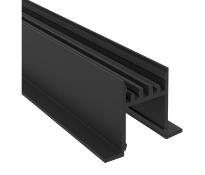 LED Alu Profil LEDLINE20 | RECESSED | Serie.  Schwarz . 2m