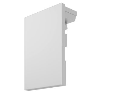 LED Alu Profil LEDLINE20 | H | Endkappe 10x20x29mm. Silber