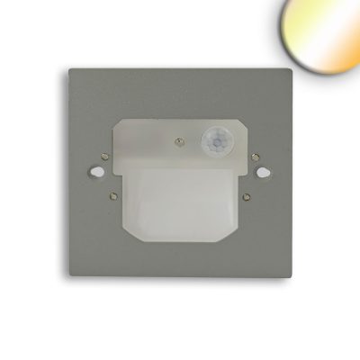 LED Wandeinbauleuchte SYS-WALL68 230V | PIR Master/Slave | 3W | 3000/4000/6000K | schwarz