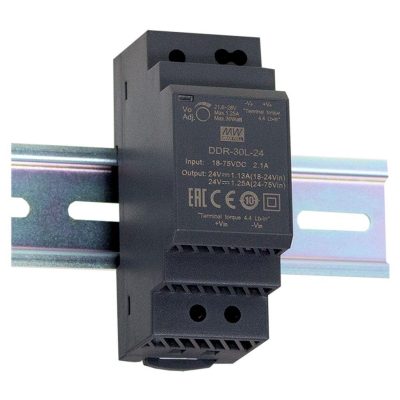 MEANWELL DDR-30G-24 DC/DC Conv 9-36V:24V 1,25A 30W