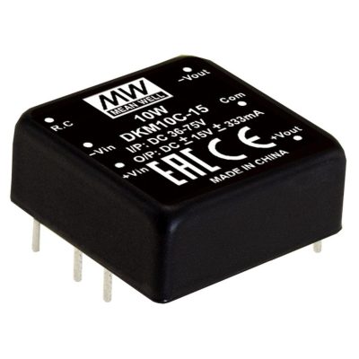 MEANWELL DKM10E-05 DC/DC-Conv 4,7-9V:+/-5V 1A 10W