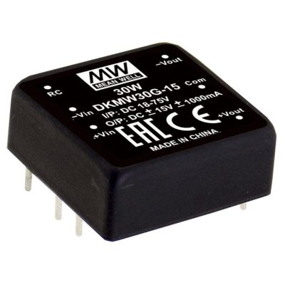 MEANWELL DKMW30F-12 DC/DC-Conv 9-36V:+/-12V 1250mA 30W