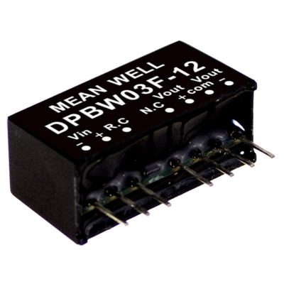 MEANWELL DPBW03F-12 DC/DC-Conv 9-36V:+/-12V 125mA 3W