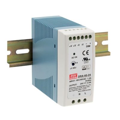 MEANWELL DRA-60-24 SNT DIN-Schiene 60W 24V/2,5A