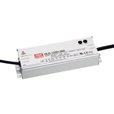 MEANWELL HLG-120H-42B SNT IP67 121W 42V/2,9A CV+CC dimmbar