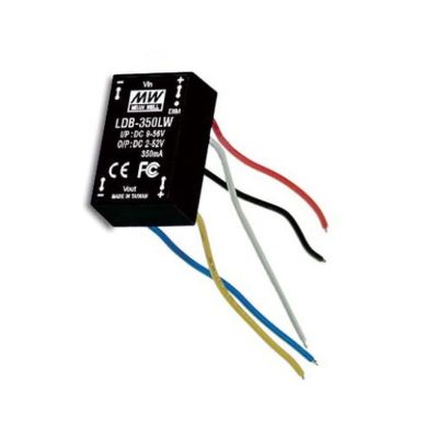 MEANWELL LDB-350LW DC/DC-LED-Driver 2-40V:350mA Litze