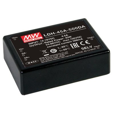 MEANWELL LDH-45A-1050DA DC/DC-LED-Driver 9-18V:1050mA DALI